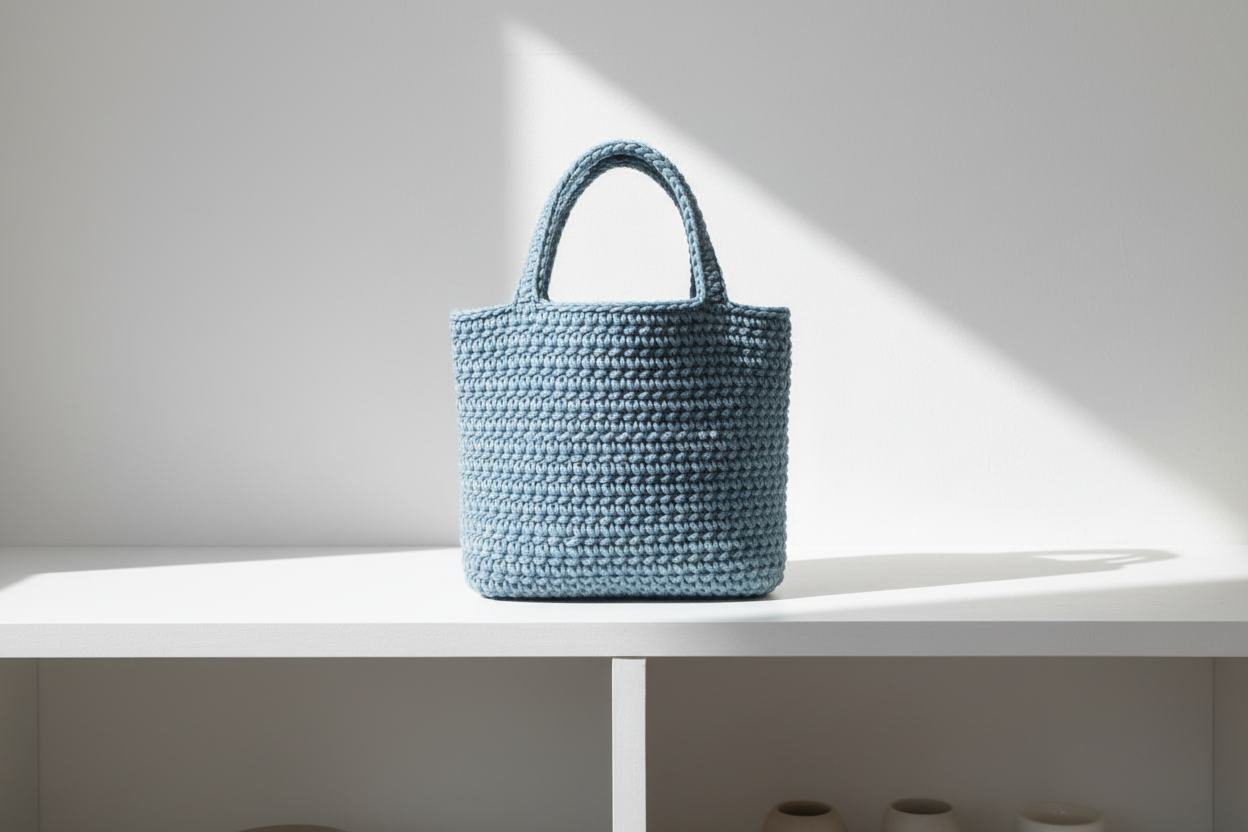 T-shirt Yarn Petrol Blue