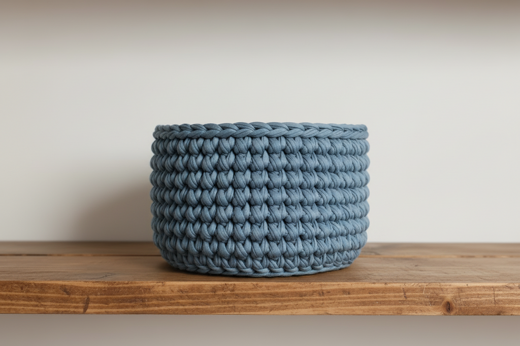 T-shirt Yarn Petrol Blue