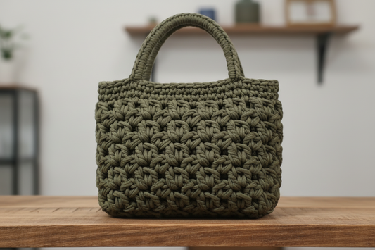 T-shirt Yarn Dark Green