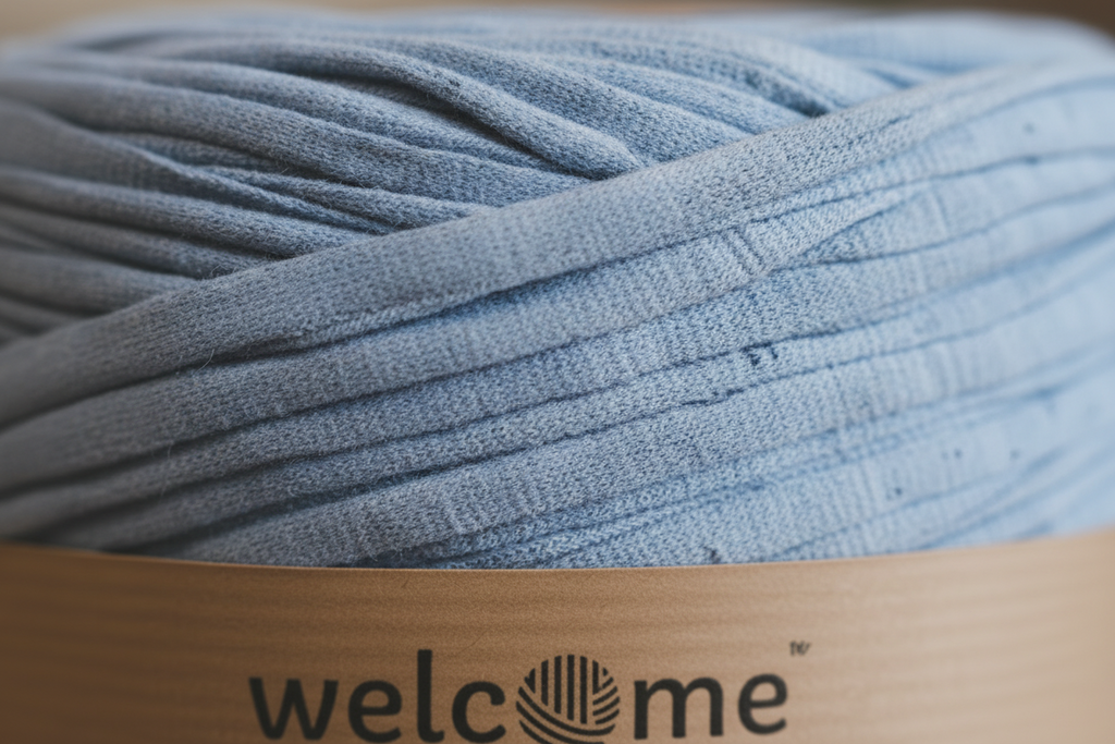 T-shirt Yarn Light Blue