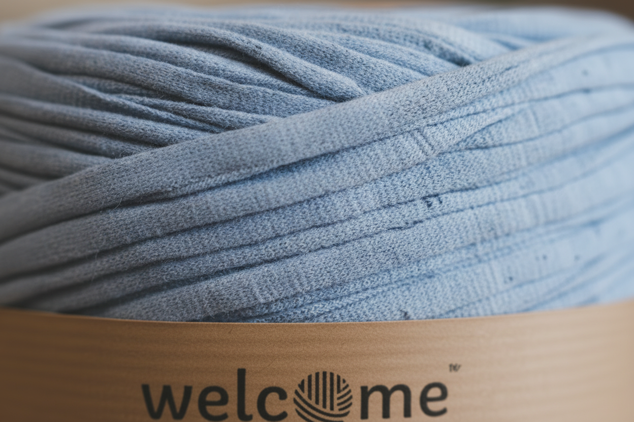 T-shirt Yarn Light Blue