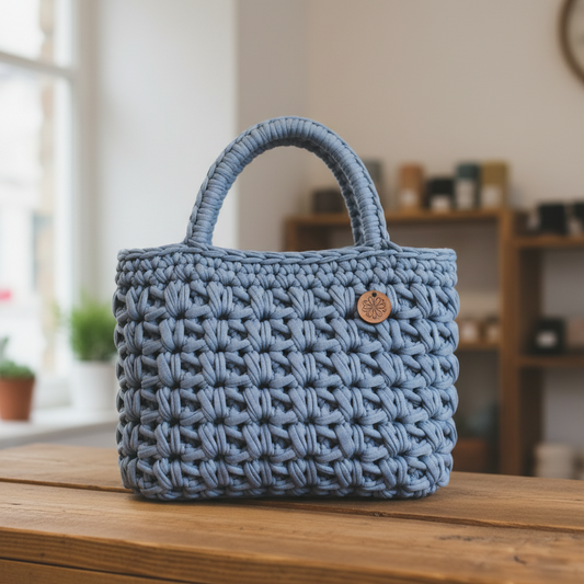 T-shirt Yarn Light Blue