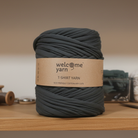 T-shirt Yarn Dark Grey
