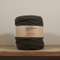T-shirt Yarn Dark Brown