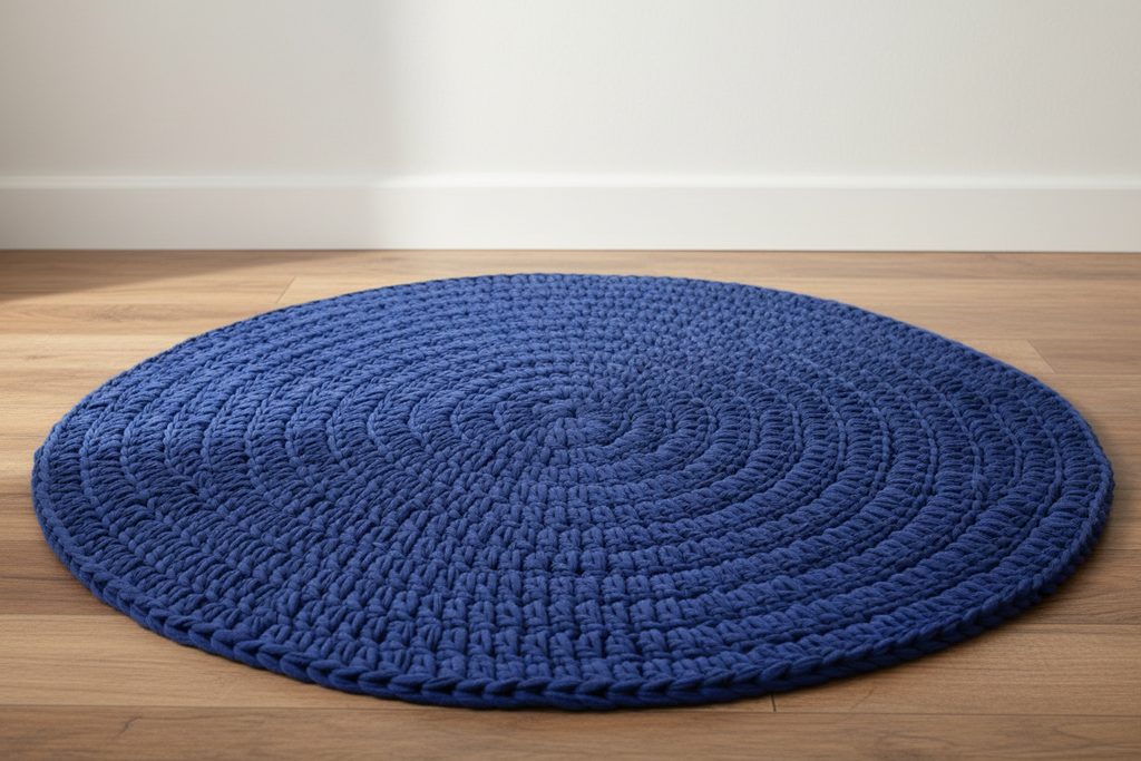 T-shirt Yarn Blue