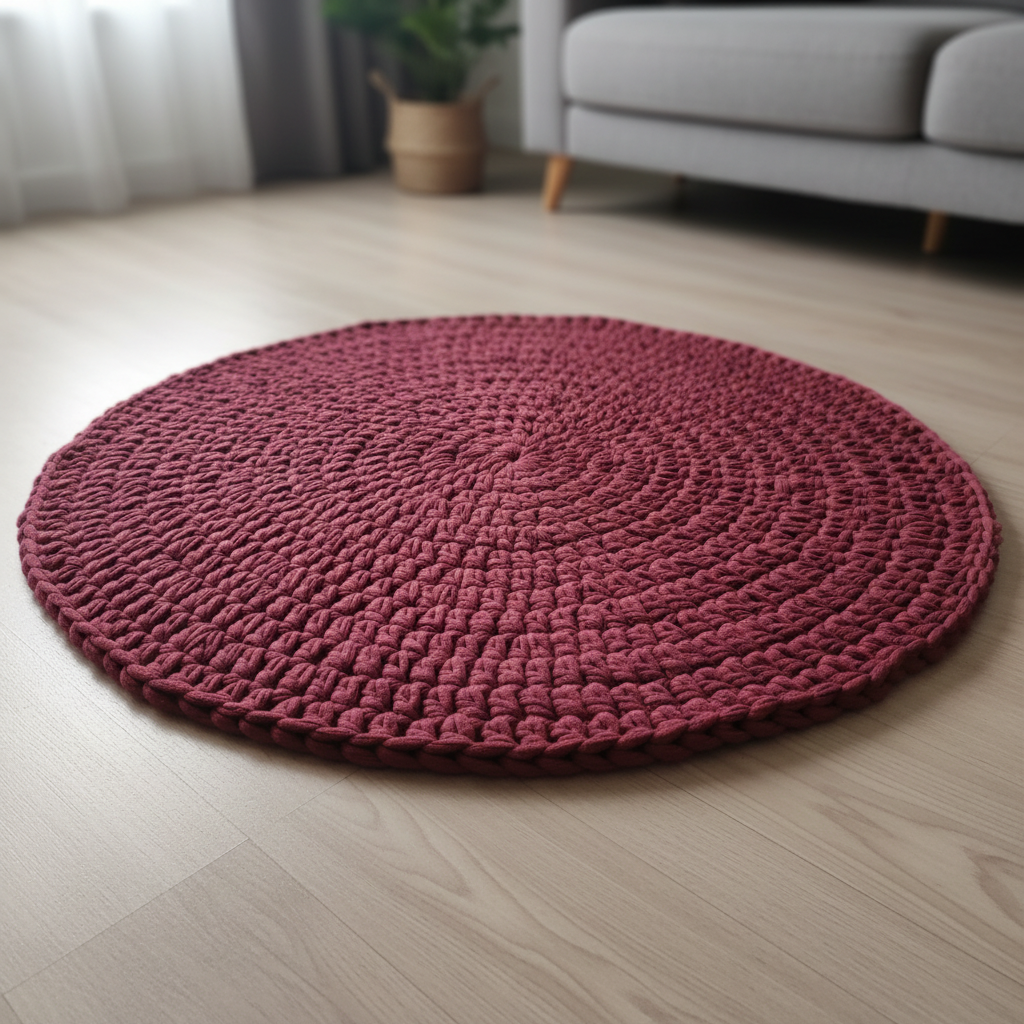 T-shirt Yarn Rose
