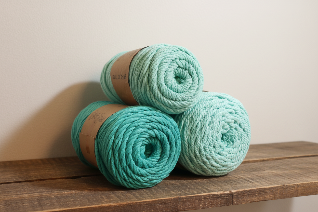 1.20Kg Recycled Cotton Shades of Green