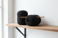 1Kg 3PLY Cotton Yarn Black - Cotton Air - 3mm