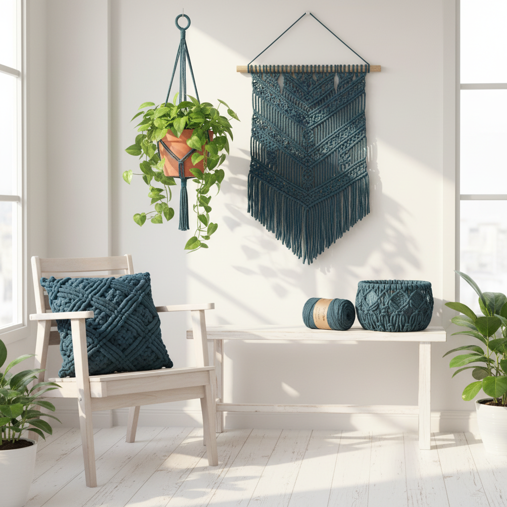 Fio Barbante XXL 300g Azul Petróleo