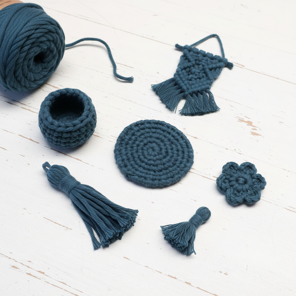 Fio Barbante XXL 300g Azul Petróleo