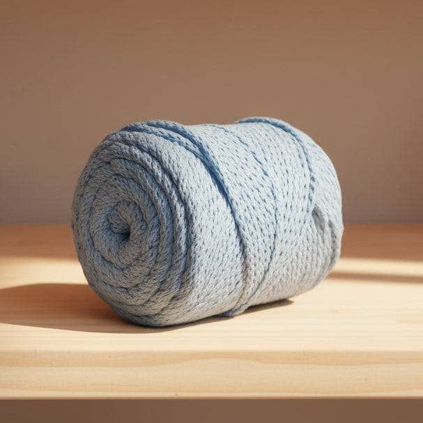 Cordão de Algodão 200g Azul Bebé