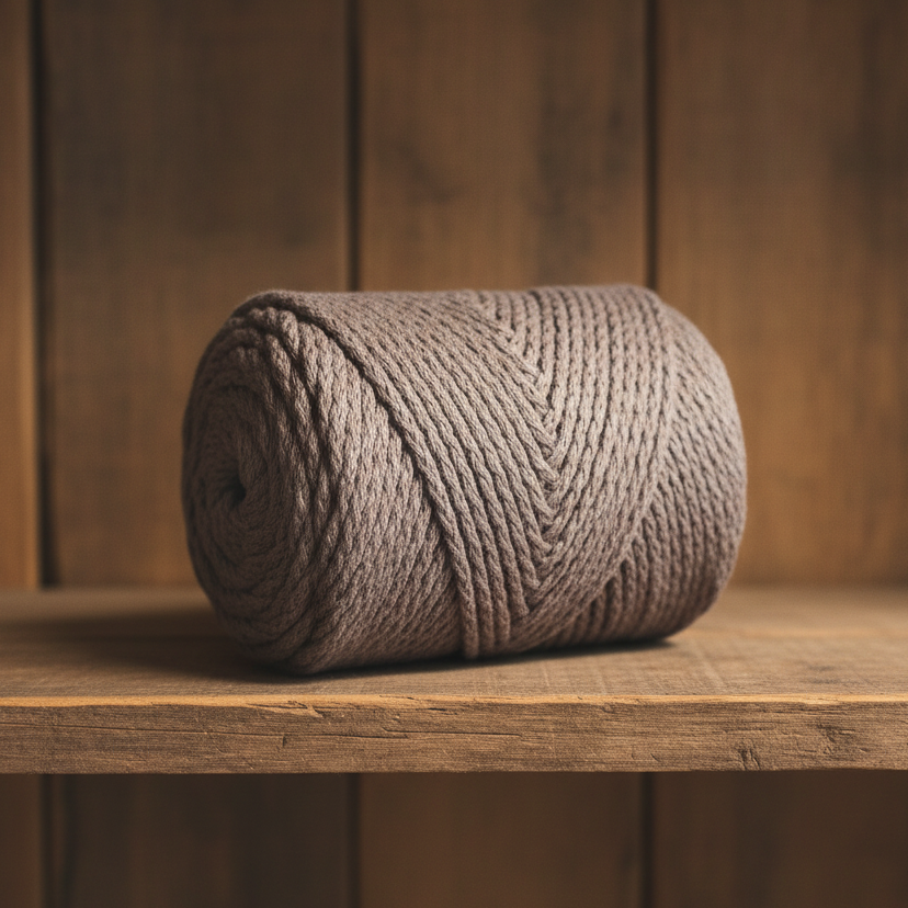 Cordão de Algodão 200g Bege