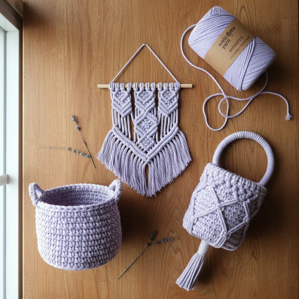 Fio Barbante XL 500g Violeta