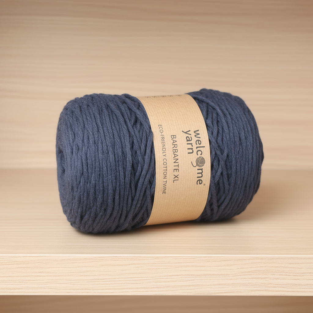 Fio Barbante XL 500g Azul Escuro
