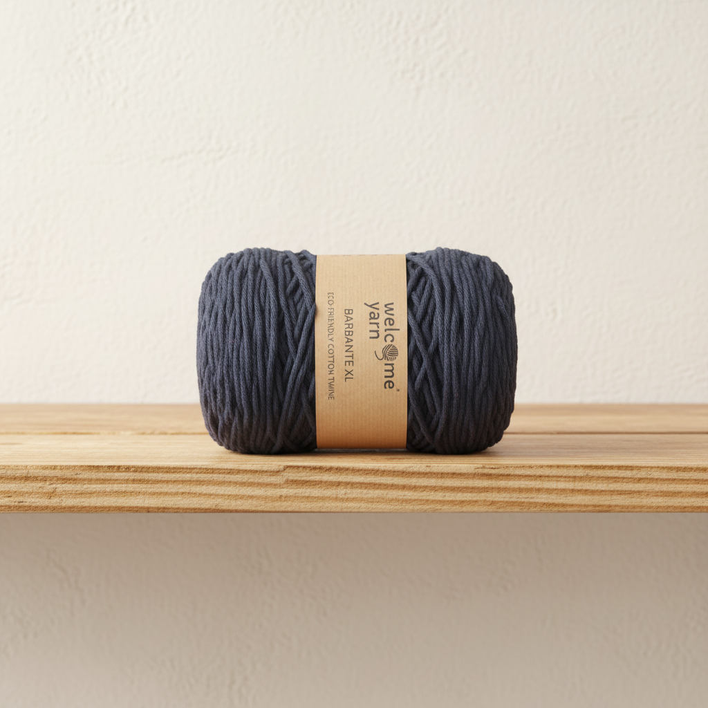 Fio Barbante XL 500g Azul Escuro