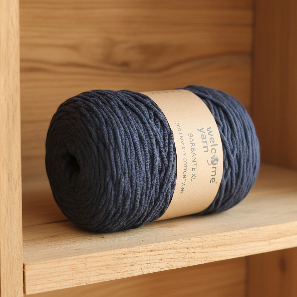 Fio Barbante XL 500g Azul Escuro