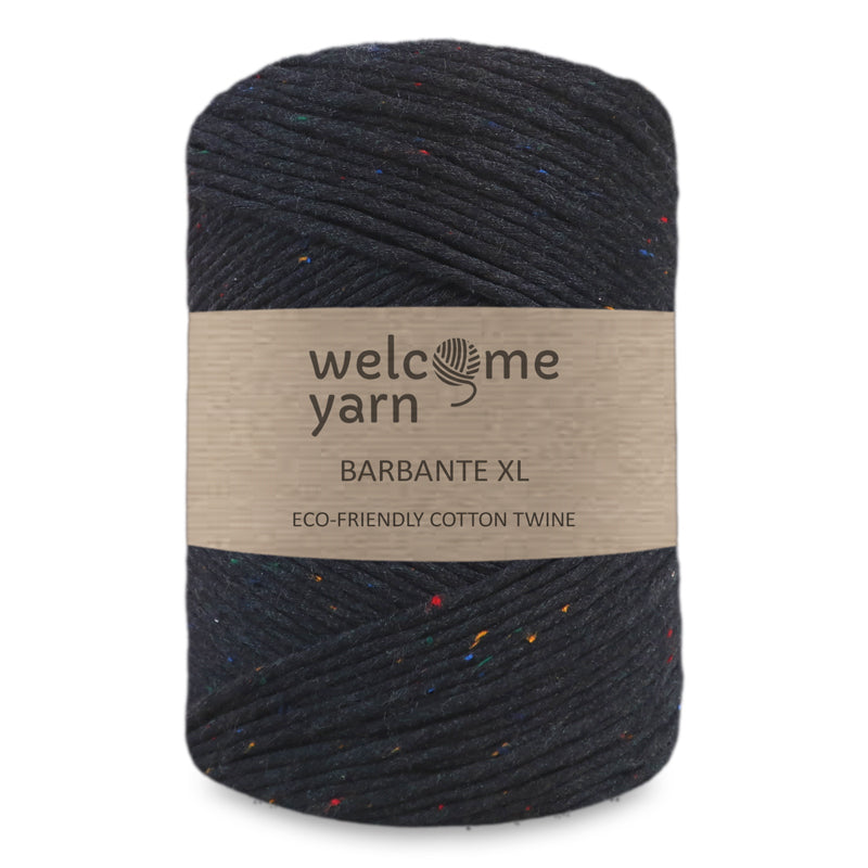 Barbante XL Noir chiné