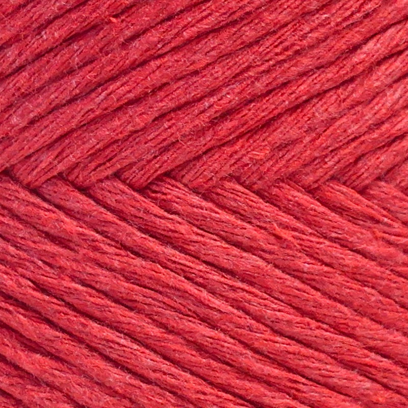 Rustic Macramé Cotton Red