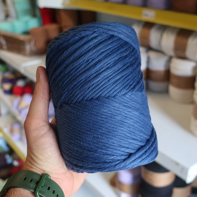 Rustic Cotton Denim Blue 100m