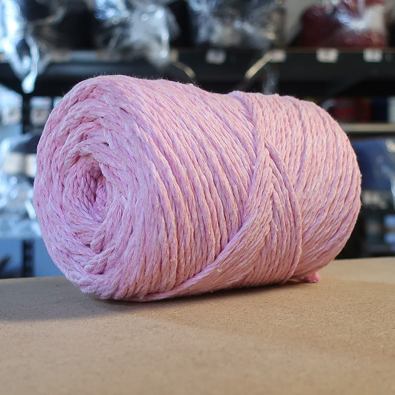 Rustic Macramé Cotton 4PLY Pink