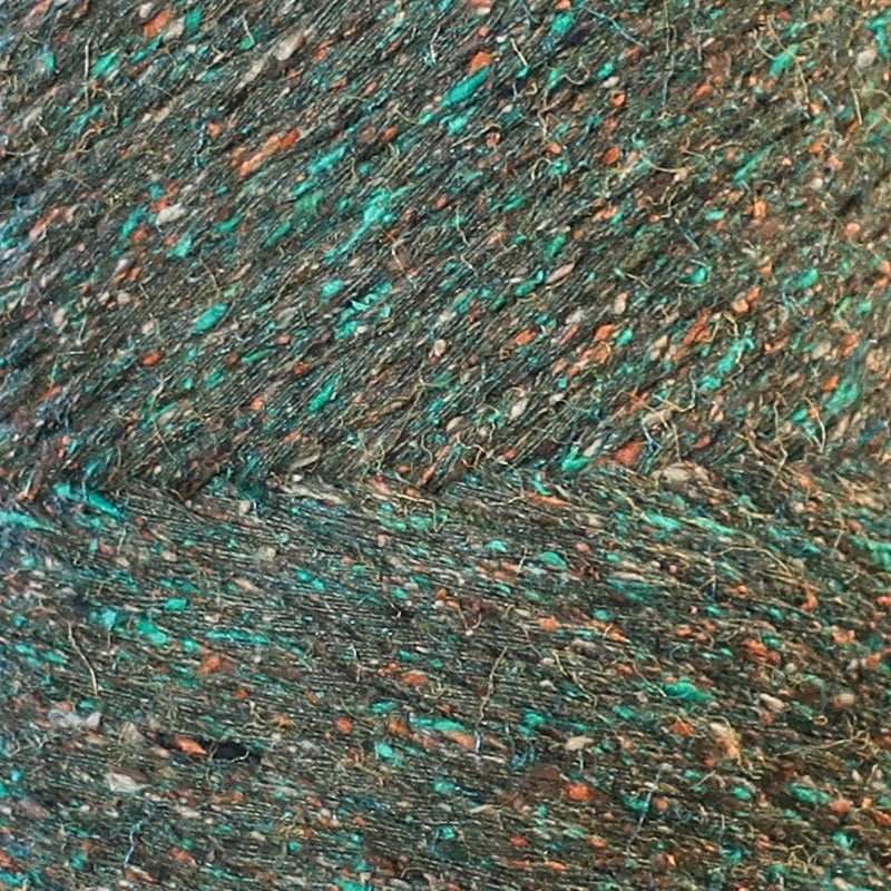 Rustic Macramé Cotton Mottled Green