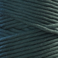 Macramê rústico, folha de algodão, verde, 200m