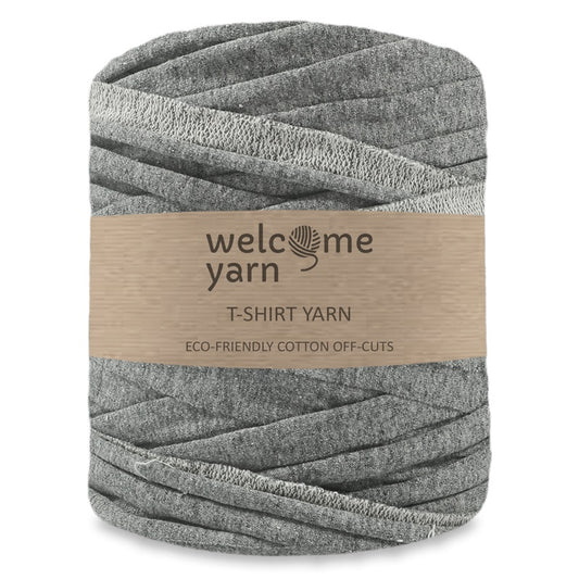 T-shirt Yarn Medium Grey - 2nd Quality