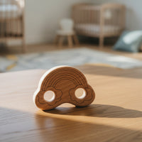 Anneau de dentition en bois pour bébé, pour les travaux manuels