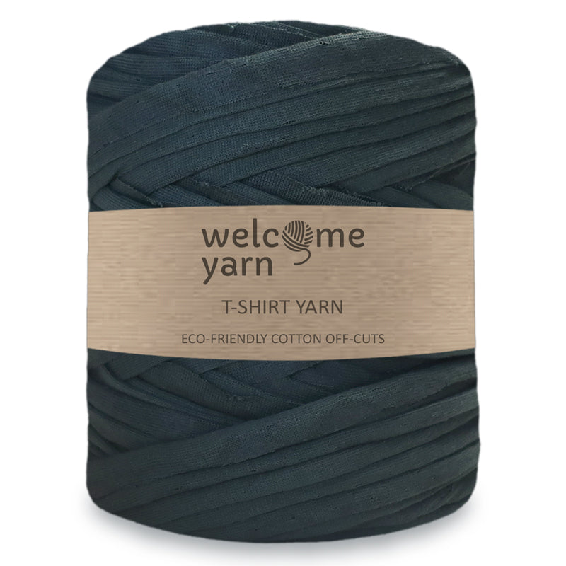 T-shirt Yarn Dark Green - 2nd Quality