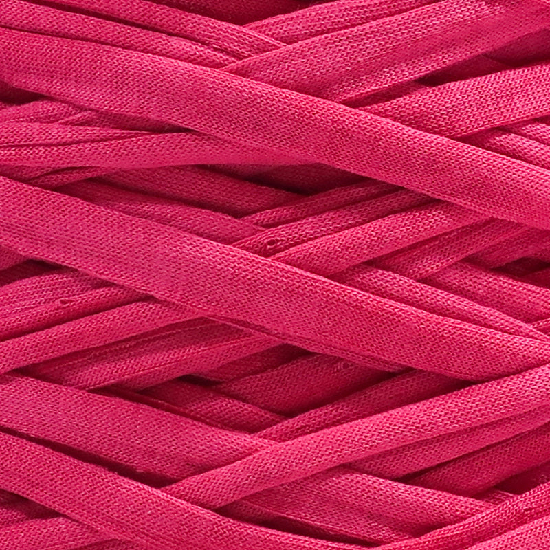 T-shirt Yarn Deep Pink - 2nd Quality