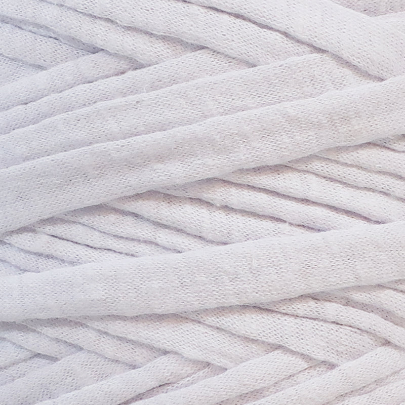 T-shirt Yarn Powder White