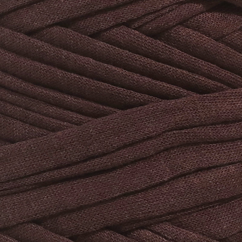 T-shirt Yarn Walnut Brown