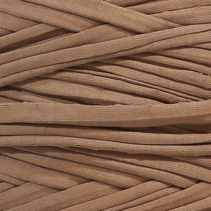 T-shirt Yarn Wood Brown