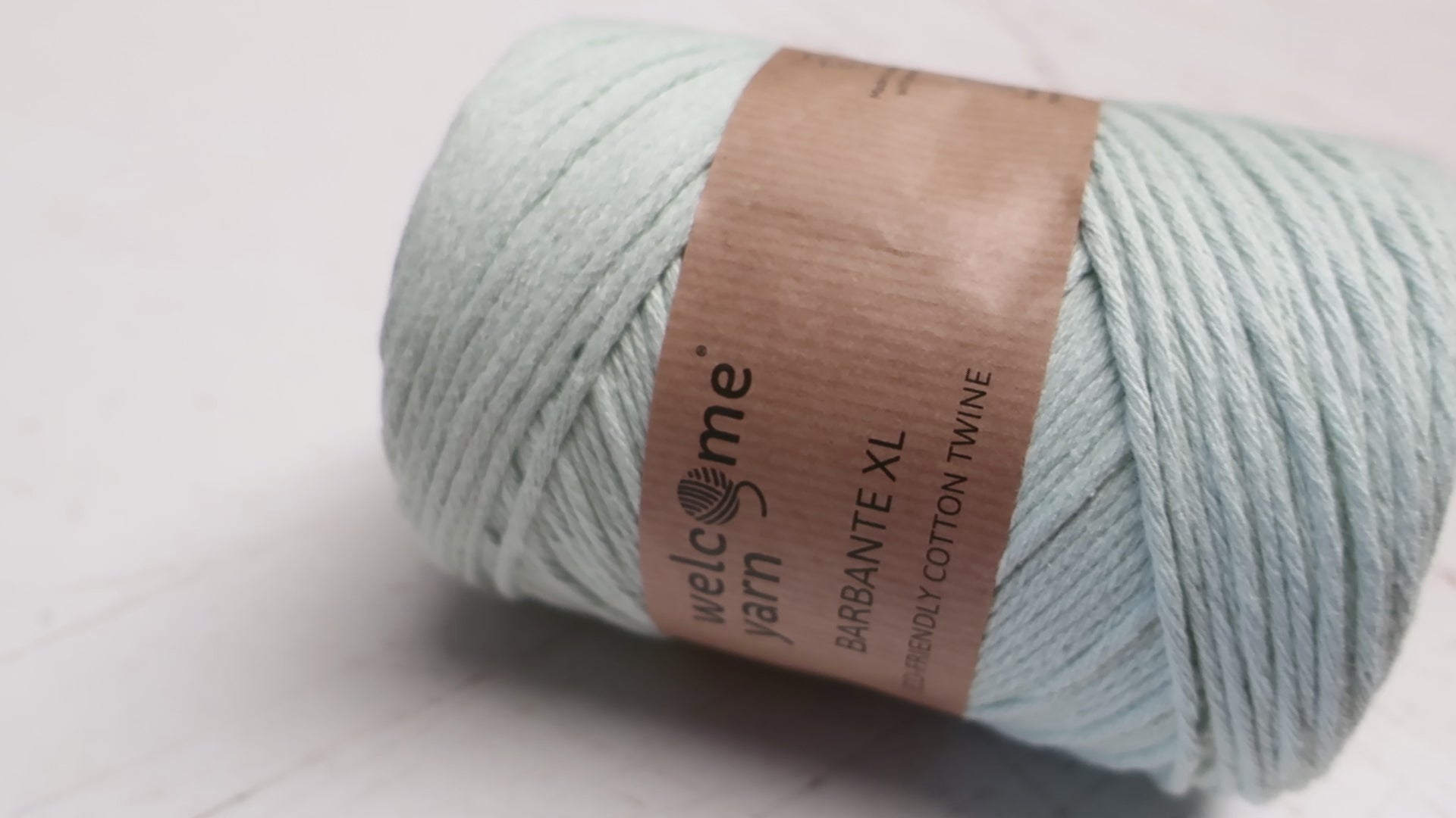 Fio Barbante XL 500g Verde Pastel