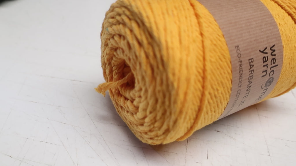 Fio Barbante XL 500g Amarelo Torrado