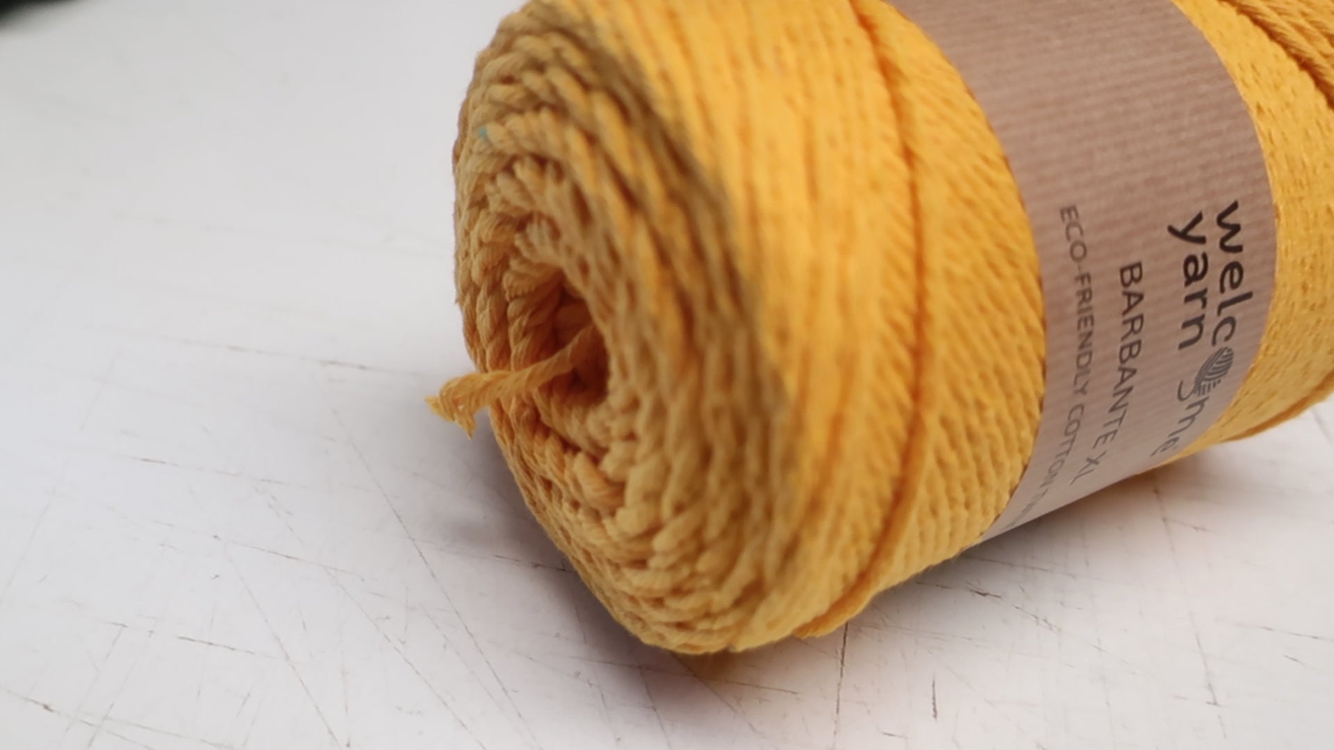 Fio Barbante XL 500g Amarelo Torrado