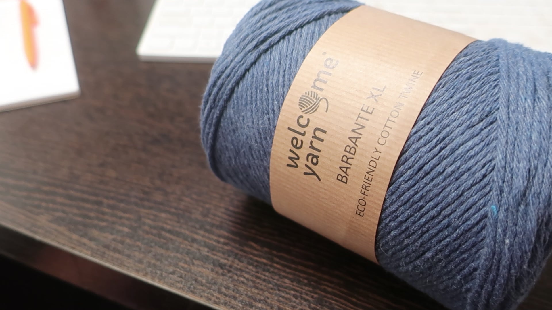 Fio Barbante XL 500g Azul Ganga