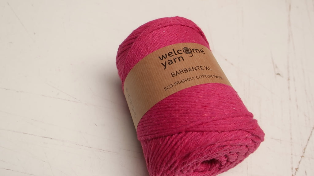 Fio Barbante XL 500g Rosa Fuchsia Escuro