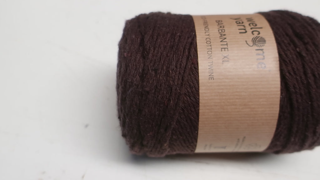Fio Barbante XL 500g Castanho Chocolate