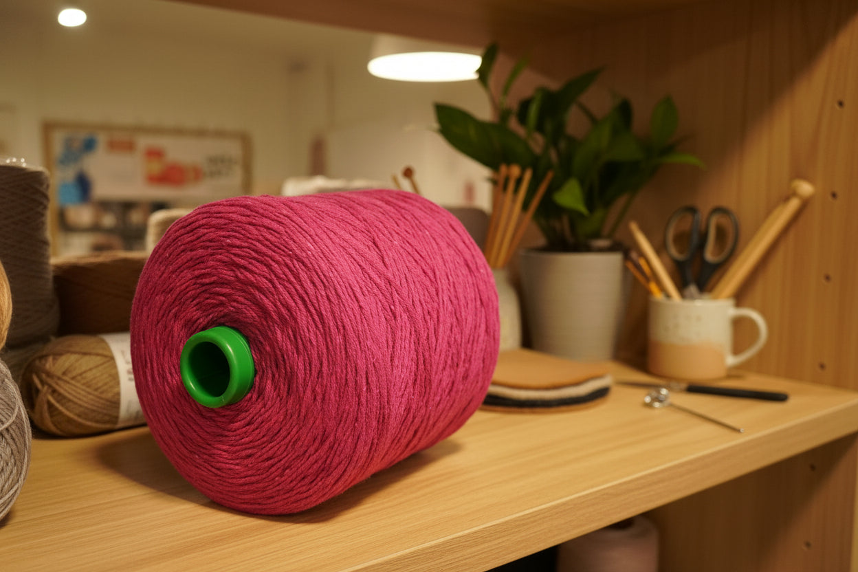 Barbante M Fuchsia Pink