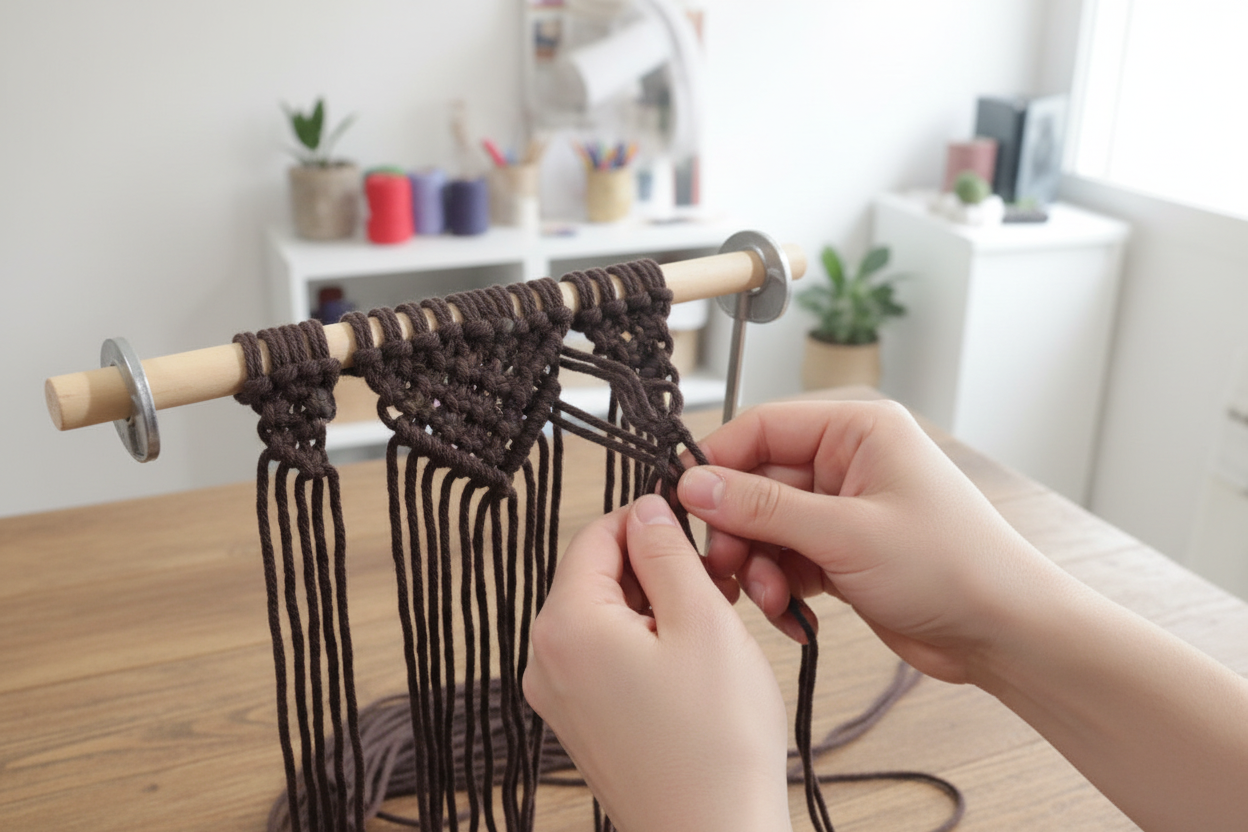 Barbante XXL Brun Foncé