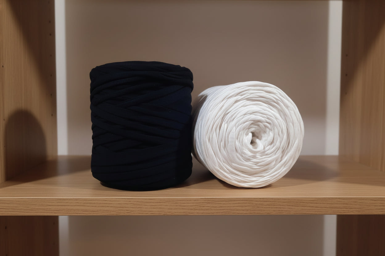 T-shirt Yarn Pack2x - Black and White