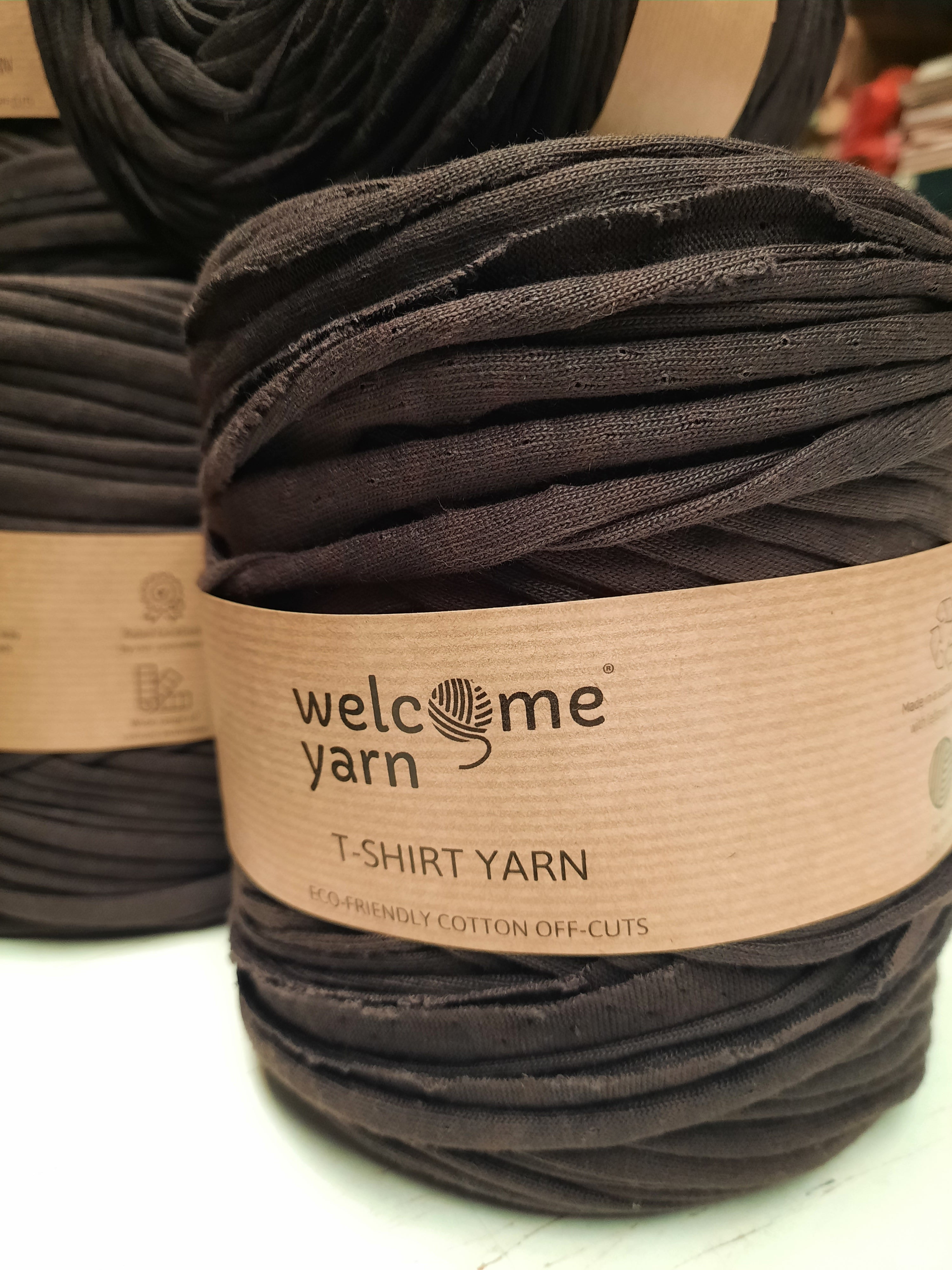 T-shirt Yarn Pack 10x - Brown