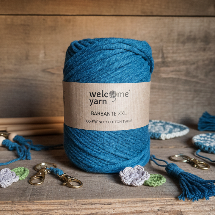 Fio Barbante XXL 300g Azul Petróleo