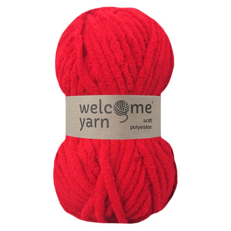 Red Soft Polyester 50m