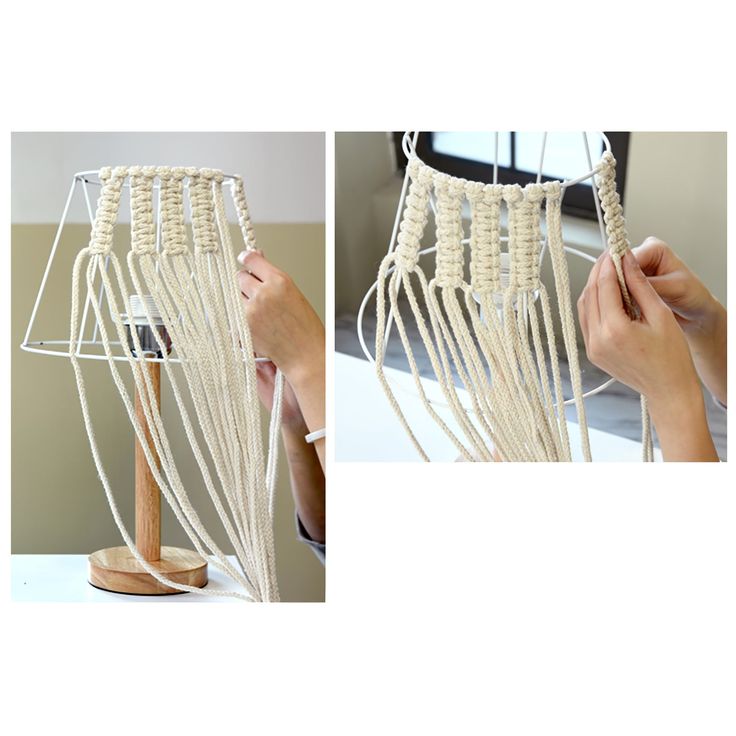 White Abajour Frame