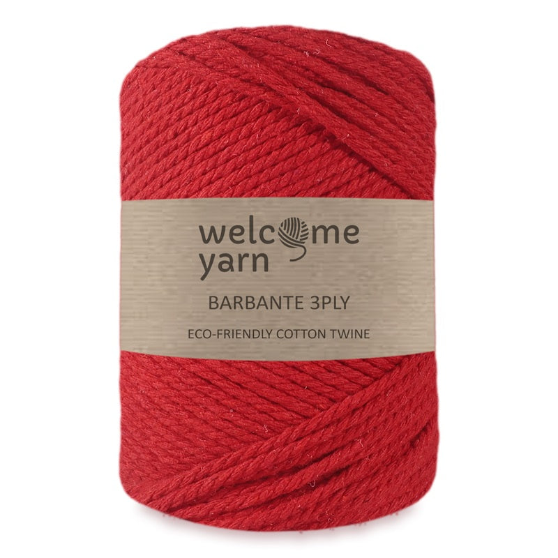 Barbante 3PLY Red