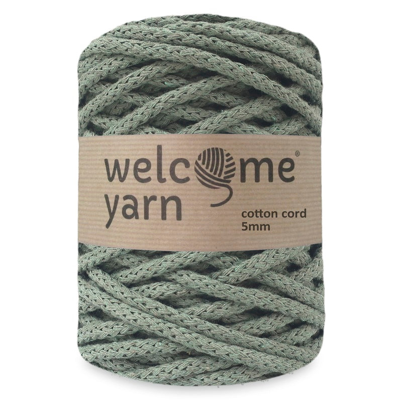 Cotton Cord 5mm Olive Green