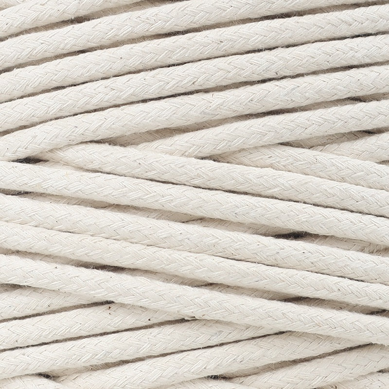 Cotton Cord 6,5mm Natural (sold per meter)