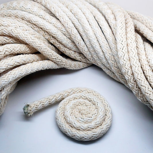 Cotton Cord 9mm Natural